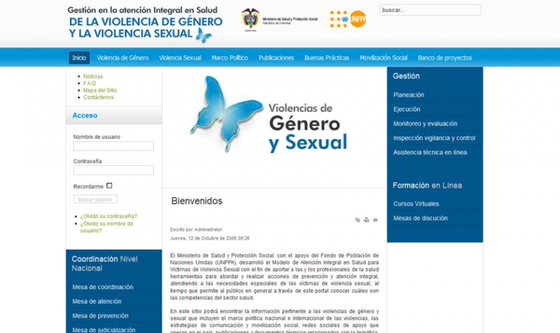Violencia de Género y Sexual
